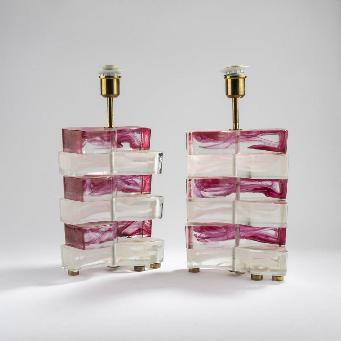 Poliarte, Verona (ATTR.), Two table lights, 1960s/70s (1 of 4)