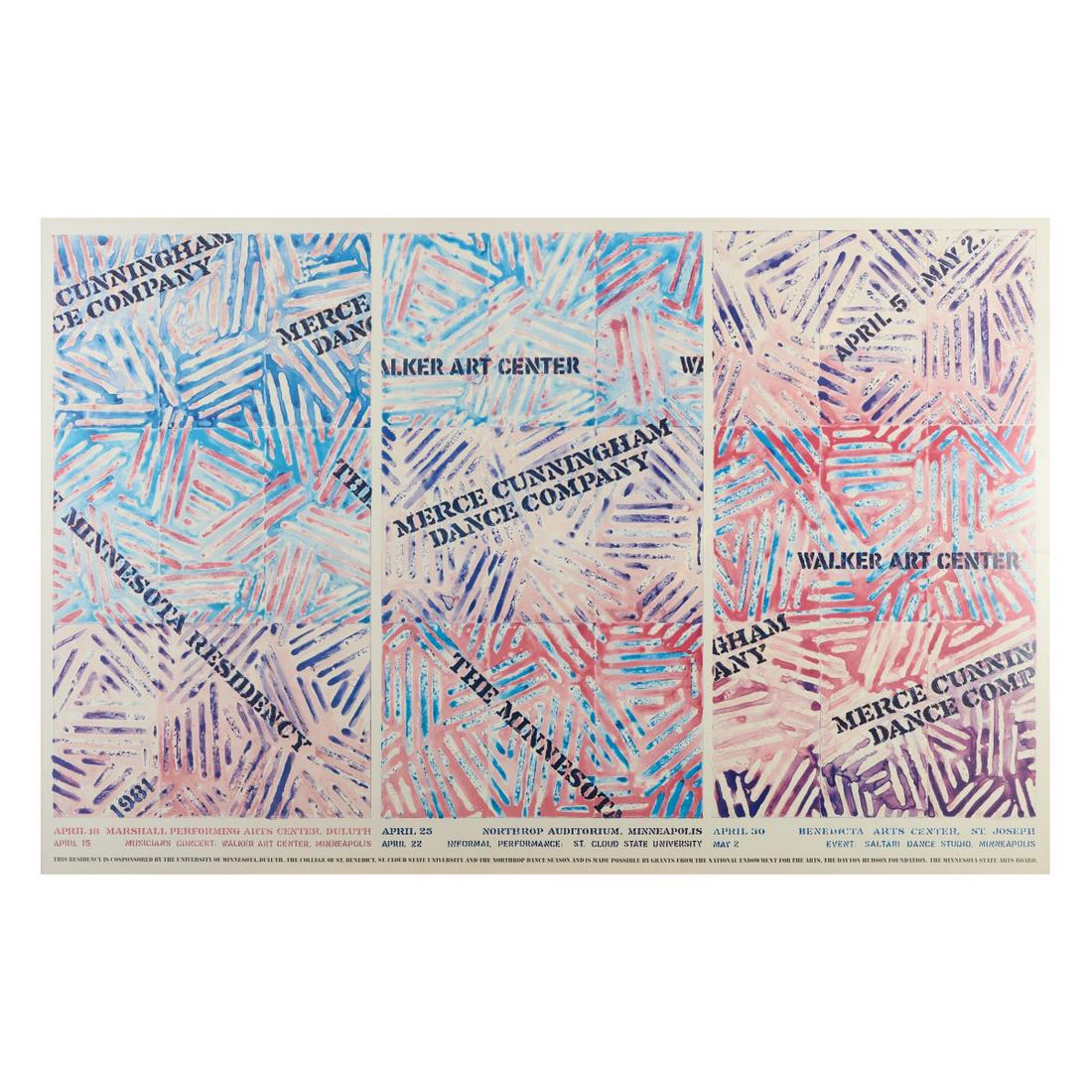 Jasper Johns (1930 Augusta (GA) - lives and works in Sharon (CT) and on Saint Martin) (AFTER), (1 of 2)