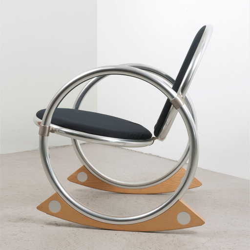 verner panton dondolo rocking chair
