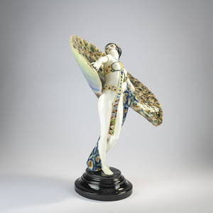 Paul Philippe, Tall 'Dancer in Peacock Costume', 1924/25