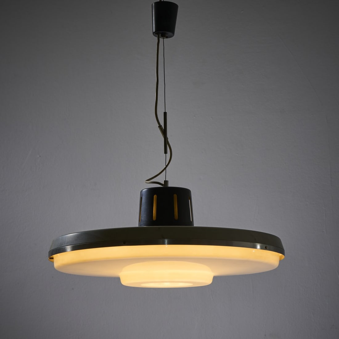 Stilnovo, Milan, 'Ufo' ceiling light, 1950s (1 of 6)