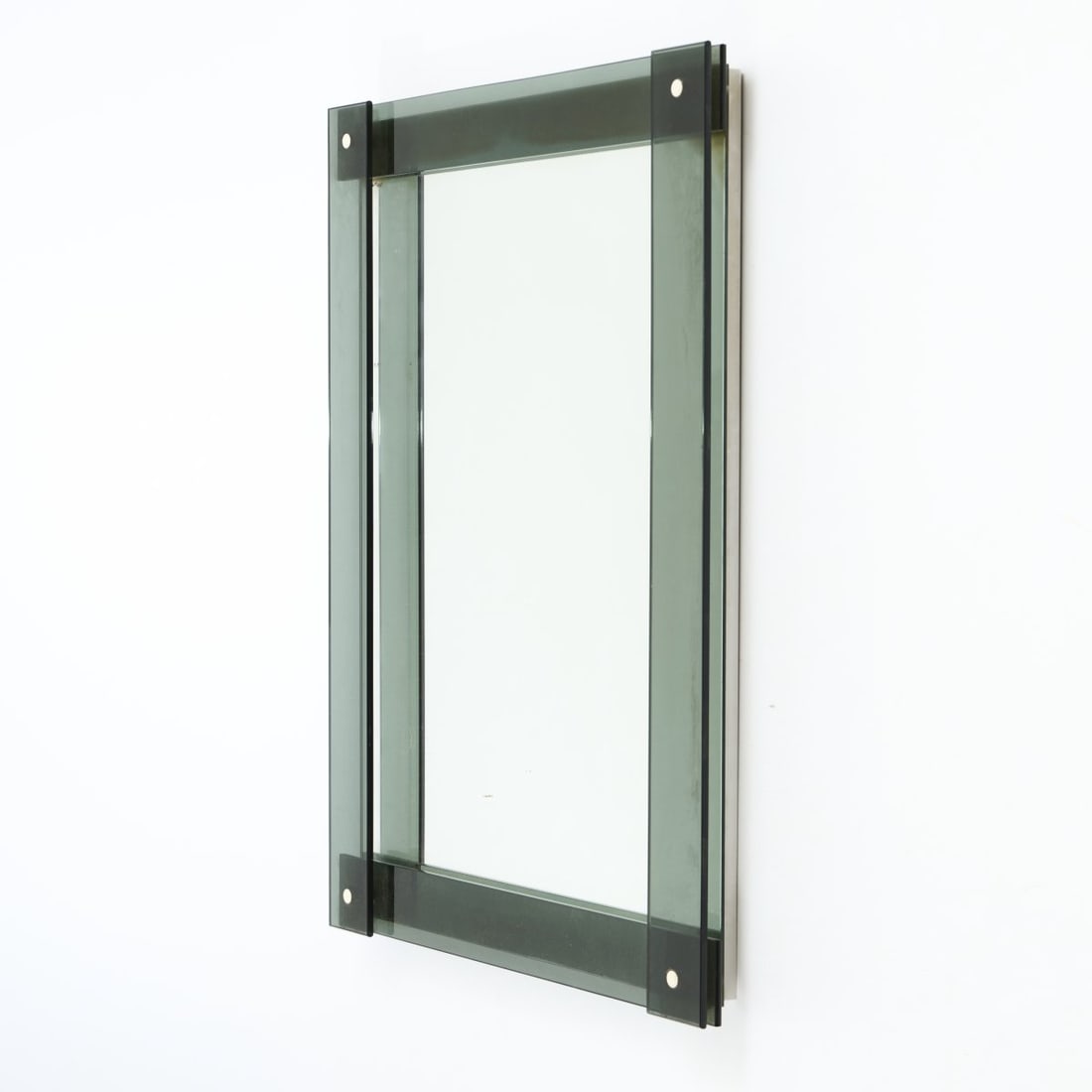 Cristal Art, Milan (attr.), Wall mirror, 1970s (1 of 5)