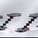 Ettore Sottsass, Pair of side tables 'Rocchettone T 44', 1966-67