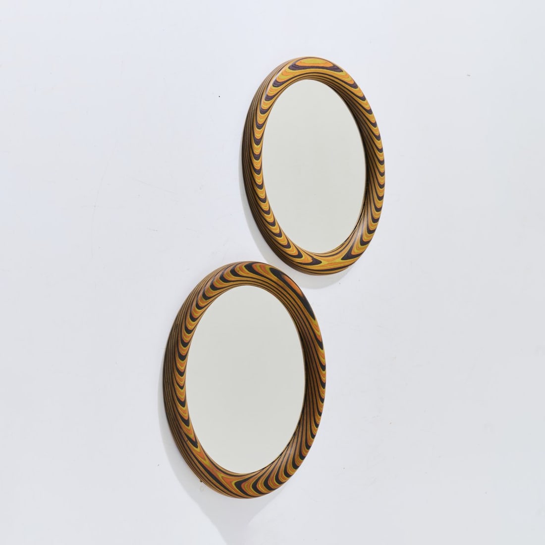 Angelo Mangiarotti, Two wall mirrors, 1980s (design) (1 of 3)