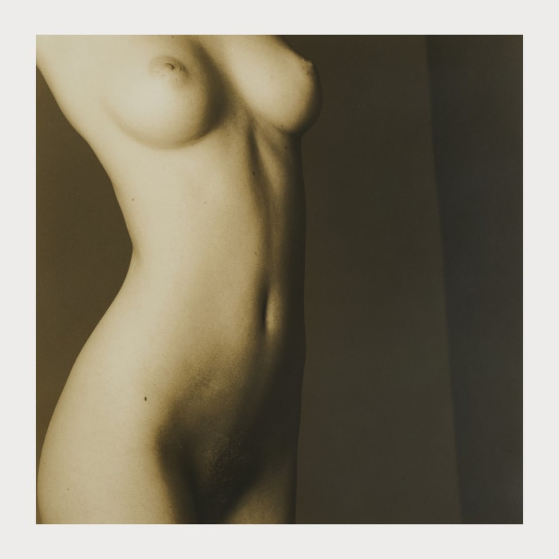 Frederic Ohringer (1940 USA), 'Nineteen', 1992: Sepia toned silver gelatin print. 42.5 x 42.0 cm (passe-partout cutout, verso indicated as 20 x 24 inches), 76.0 x 71.0 cm (frame). Numbered recto: 1/25 and signed (pencil), verso typographically insc