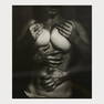 Jan Saudek (1935 Prague - lives and works ibid), 'Johanna und Karl, ca. 1862', #46, 1990