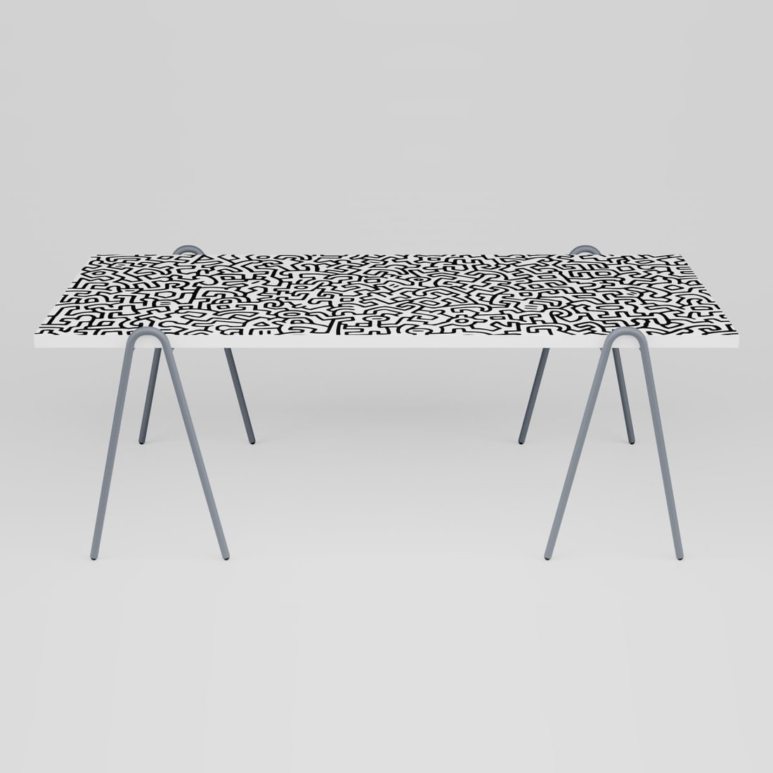 Keith Haring; Jörg Schellmann, 'Studio Desk - Keith Haring' table, 2019 (1 of 2)