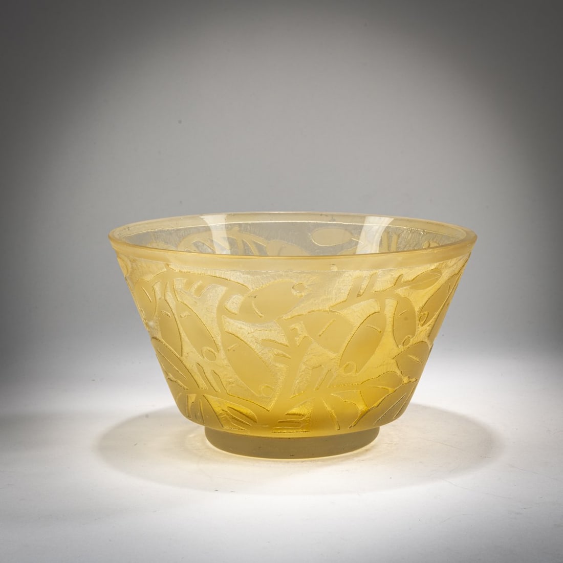 Daum Frères, Nancy, Bowl, c. 1930 (1 of 2)