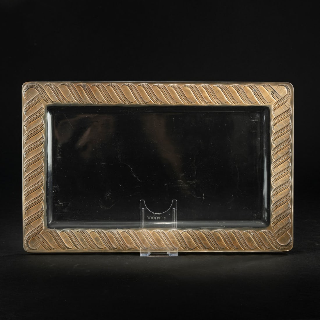 René Lalique, Tray 'Rubans', 1936 (1 of 4)