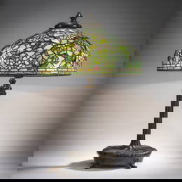 Tiffany Studios, New York , Table light 'Apple Blossom', c. 1904