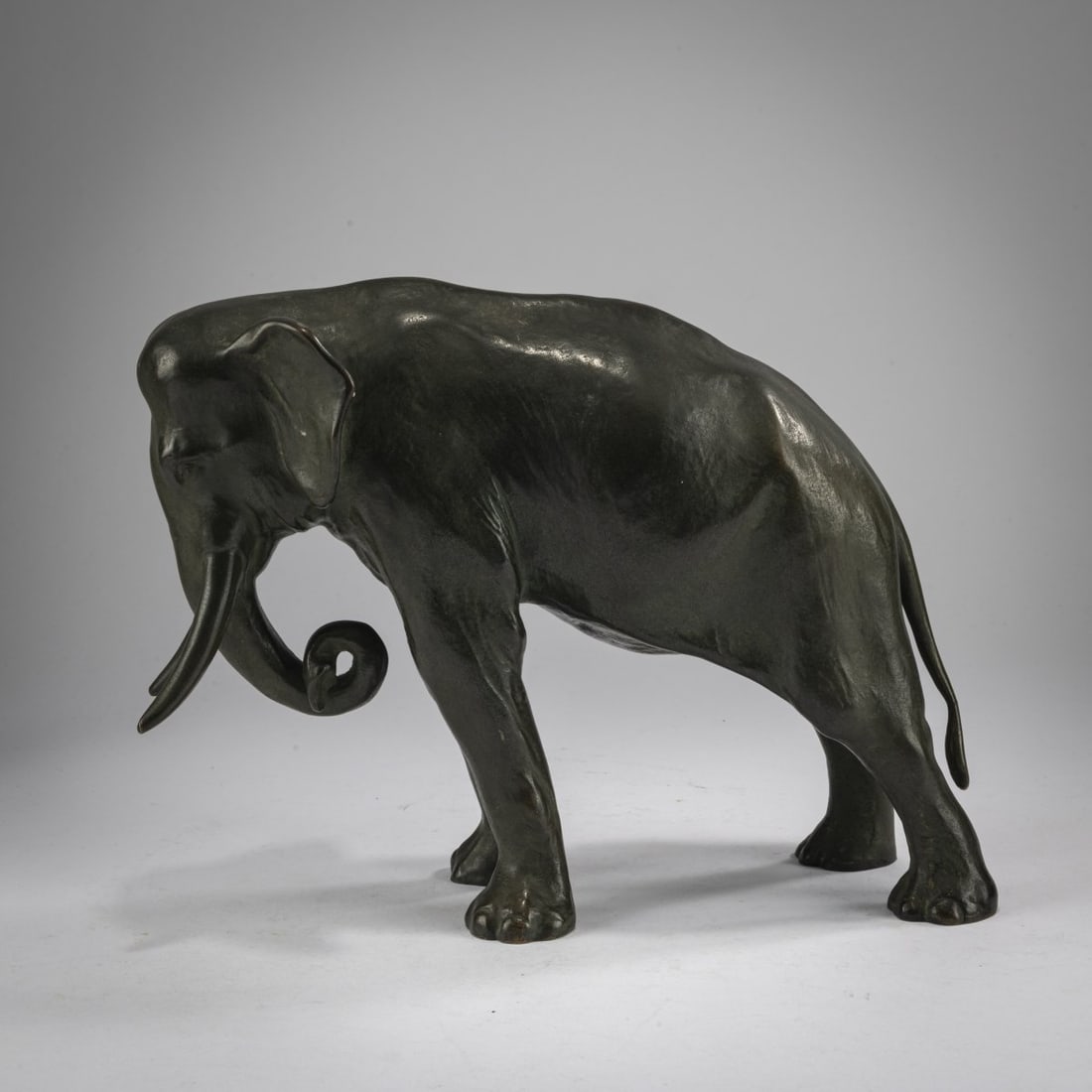 France, Bronze figurine 'Elephant' (1 of 3)