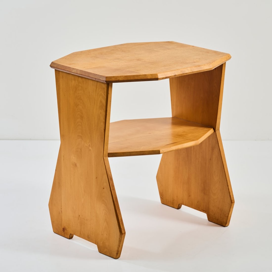 Schiller-Möbel, Stuttgart (ATTR.), Anthroposophical side table, 1930-50 (1 of 5)