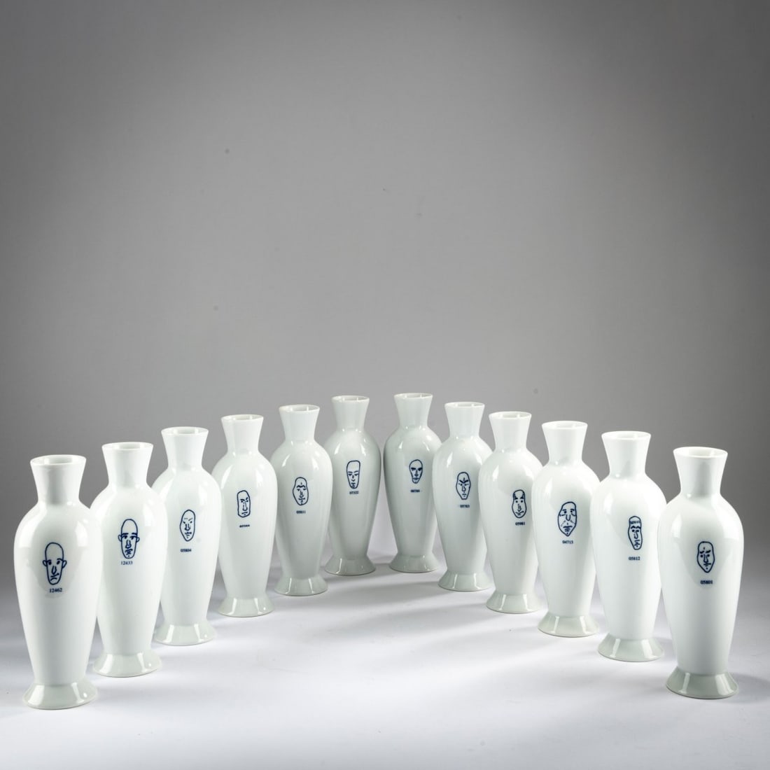Andrea Branzi, 12 Vases From The Series 'genetic Tales', 2000