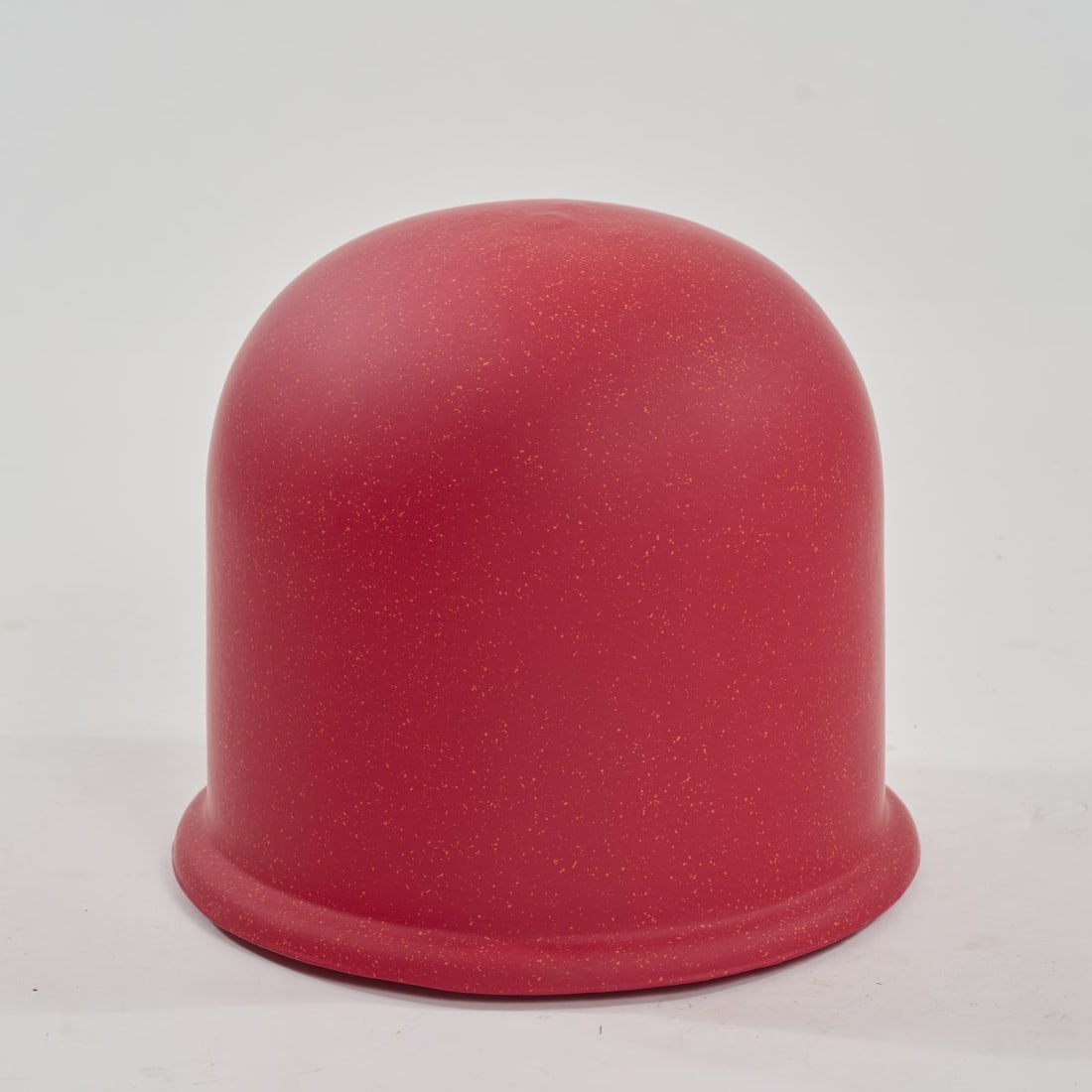Gruppo Strum; Giorgio Ceretti; Pietro Derossi; Riccardo Rosso, Seating object 'Puffo', 1968 (design): <p>H. 47 cm, &Oslash; 53 cm. <br />Gufram, Balangero, 2010s. <br />Polyurethane foam, with red Guf lacquer. <br />Marked: gufram PUFFO.</p>