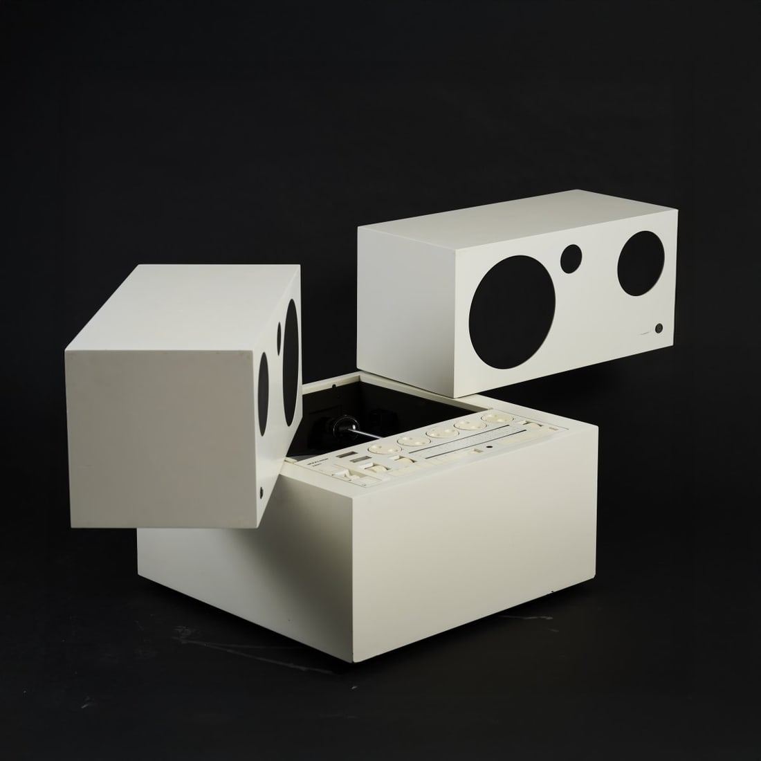 Mario Bellini, Stereo system with record player 'RR 130 Fo/St - Totem', 1970 (1 of 8)