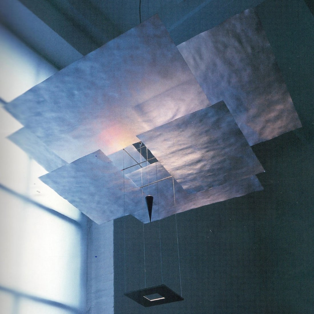 Ingo Maurer, Ceiling light 'Oh Mei Ma - silver', 1993 (design) (1 of 1)
