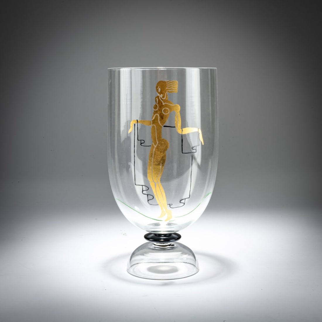 S.A.L.I.R., Vase 'Gold Graffiti', 1928-29 (1 of 3)
