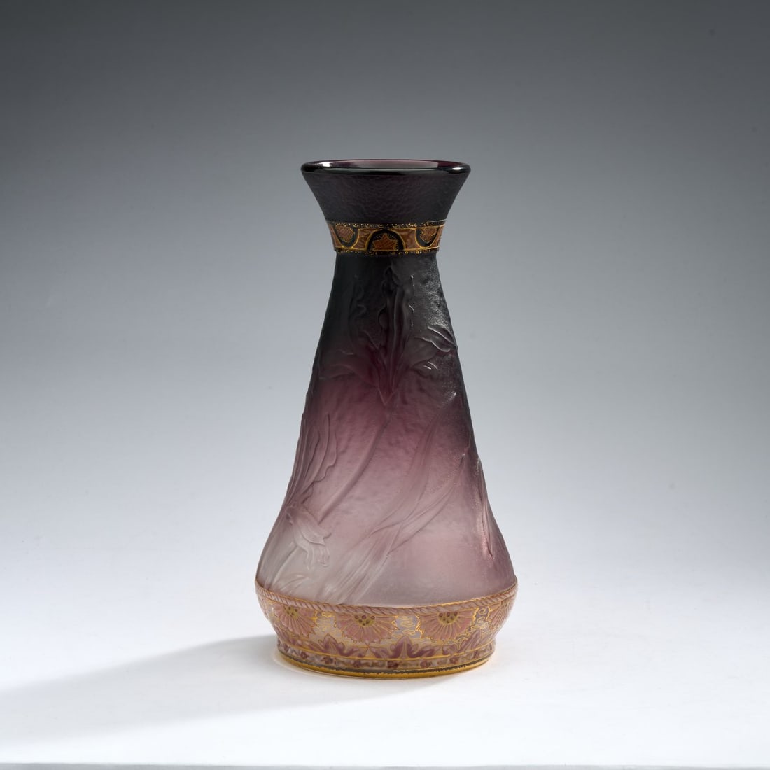 Daum Frères, Nancy, Vase 'Iris', 1894