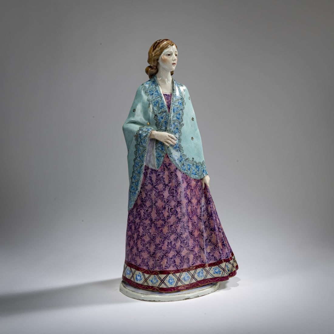 Karl Theodor Eichler, 'Lady with Cape', 1910 (1 of 4)