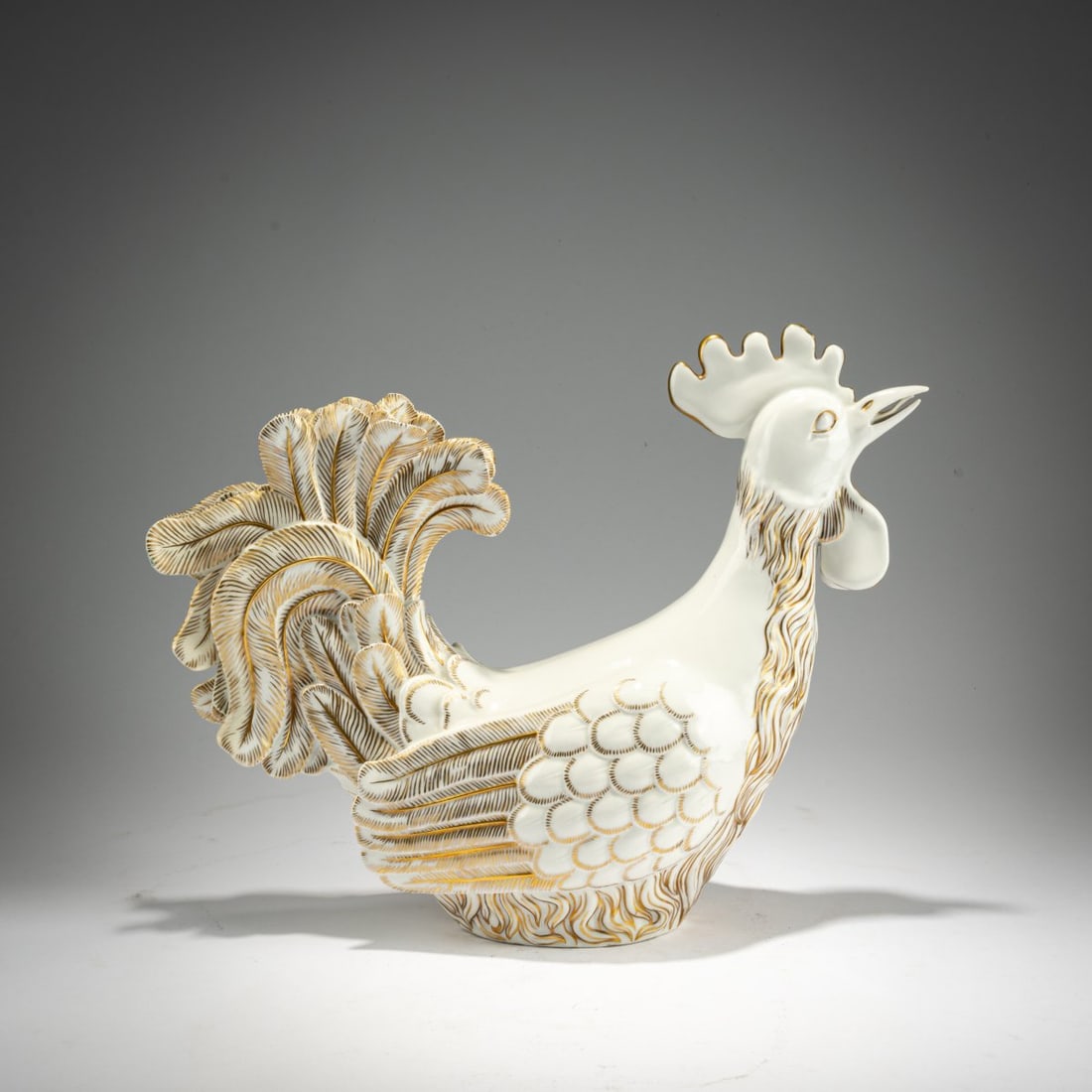 Gio Ponti (in the style of), Rooster, c. 1928 (1 of 6)