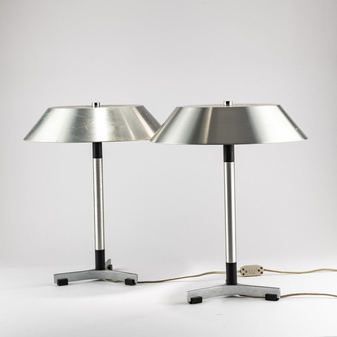 Jo (Johannes) Hammerborg, Two 'President' table lights, 1966 (1 of 3)