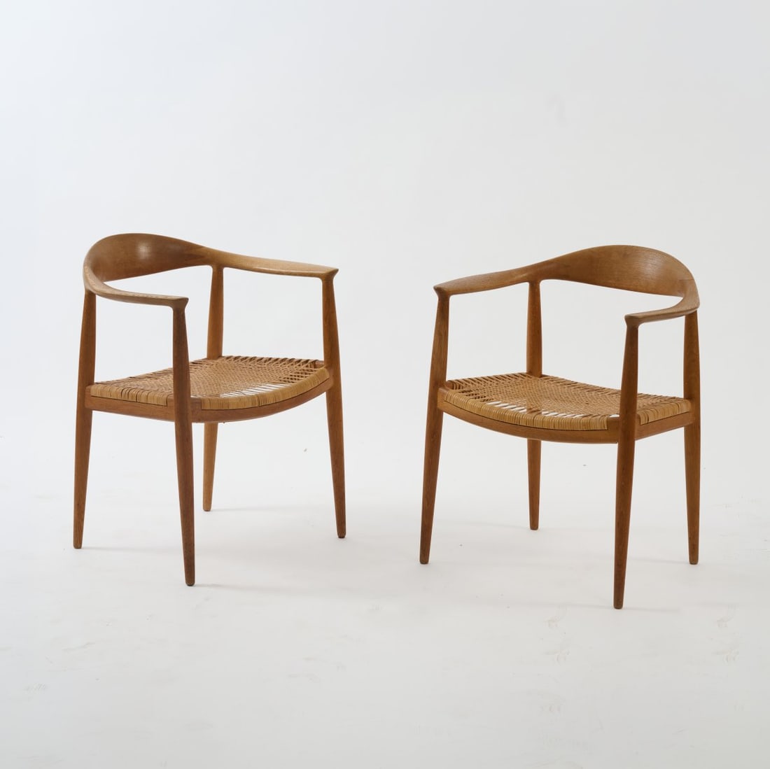 Hans J. Wegner, Two 'JH-501' chairs, 1950 (1 of 8)