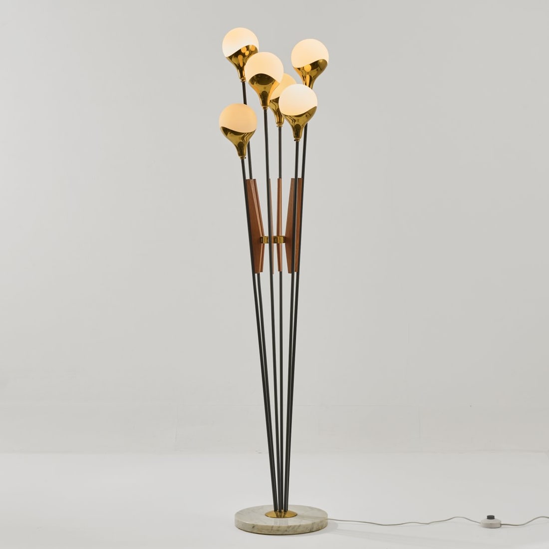 Stilnovo, Milan (attributed), Floor lamp 'Alberello', 1950s (1 of 5)