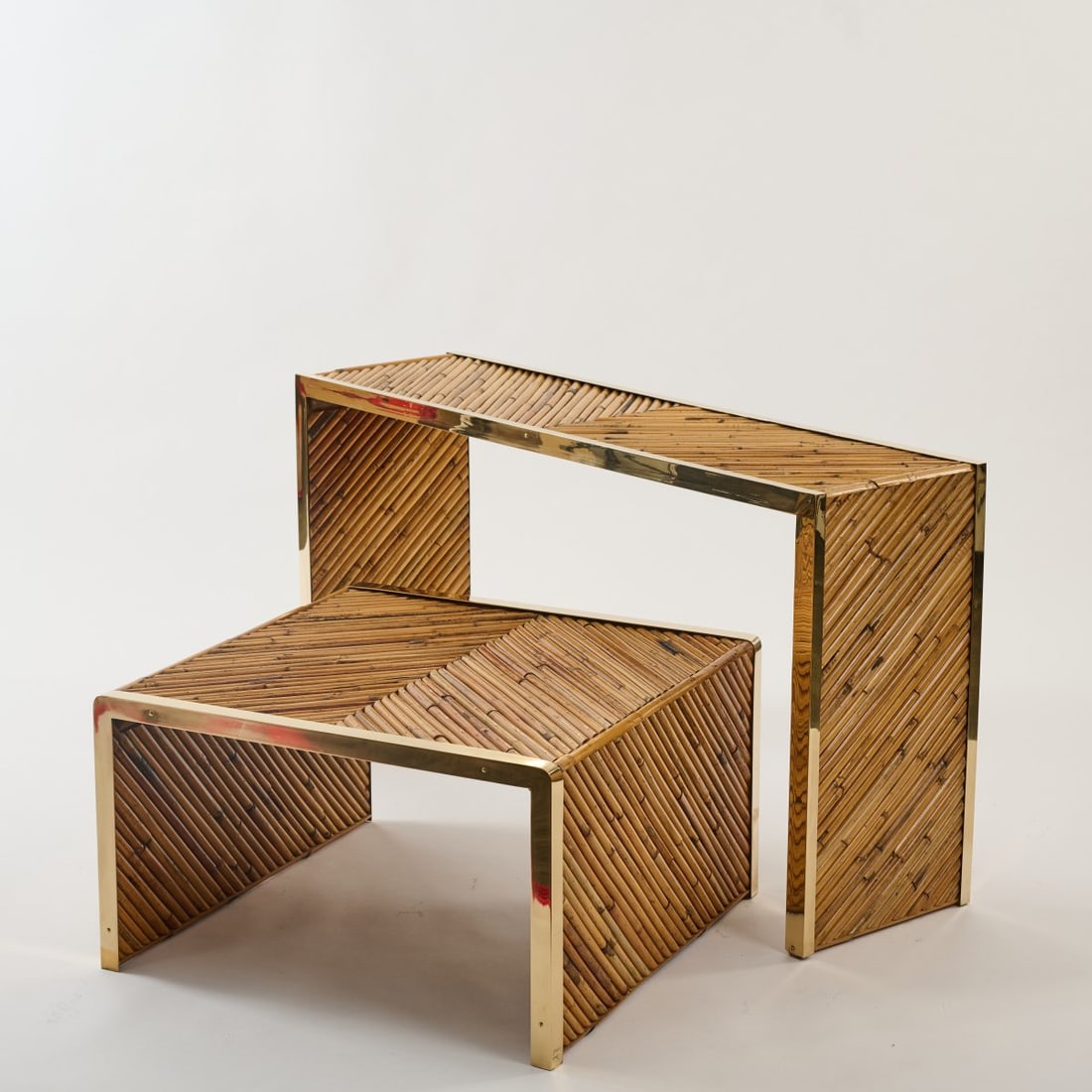 Gabriella Crespi, Console table and side table 'Rising Sun', 1970s (1 of 15)