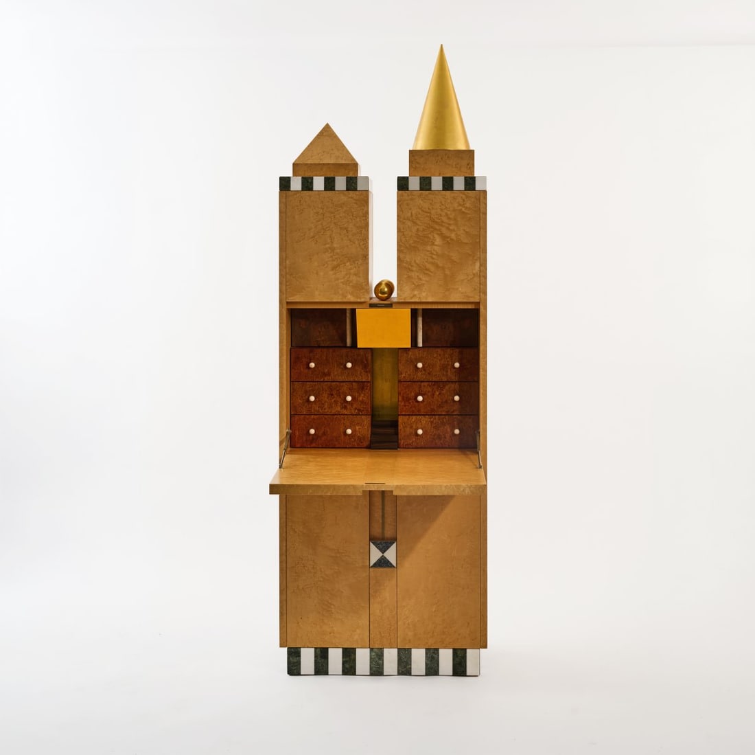 Norbert Berghof; Michael Landes; Wolfgang Rang, Writing desk 'Frankfurter Hochhausschrank F1', (1 of 11)