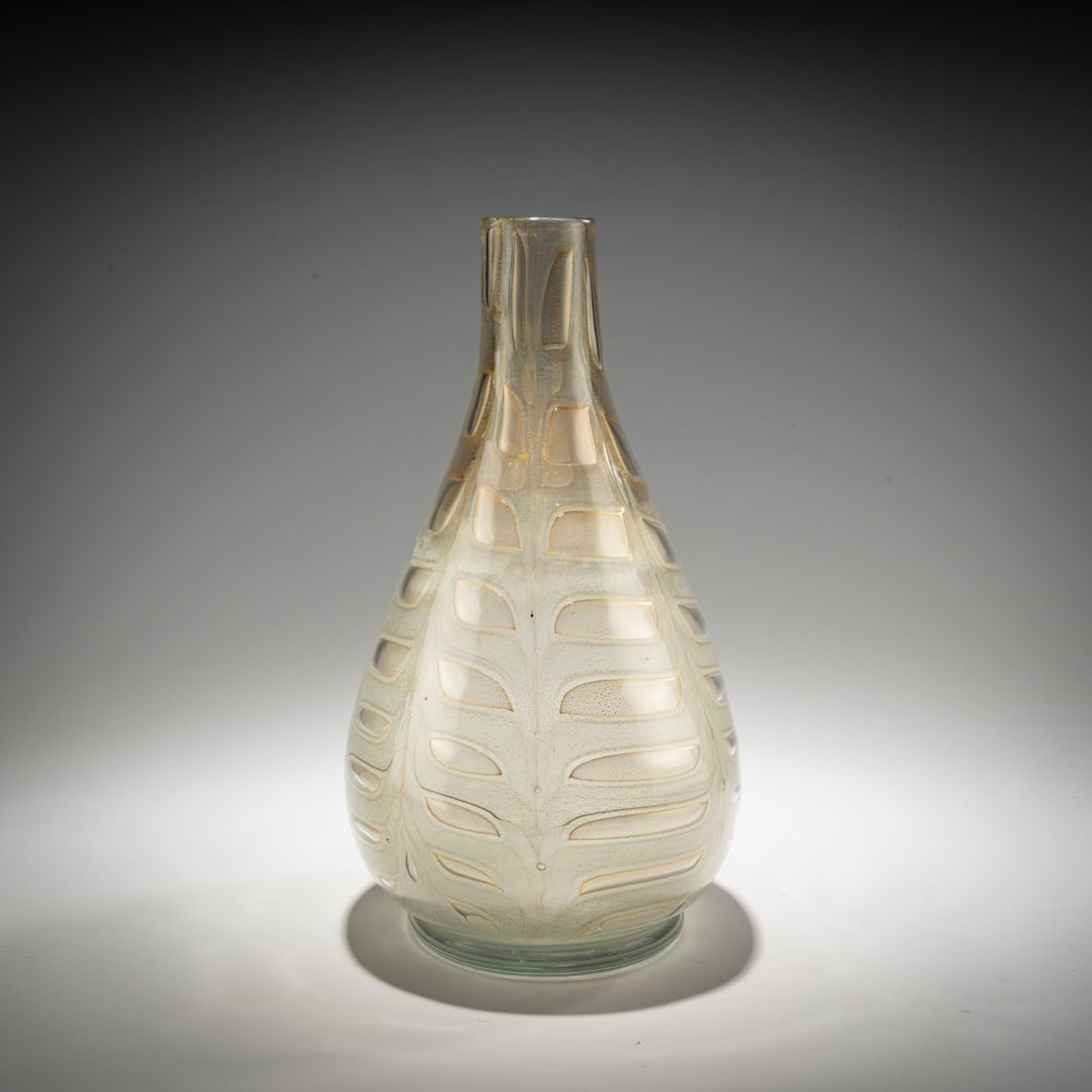 Ercole Barovier, 'Graffito oro' vase, 1969 (1 of 4)