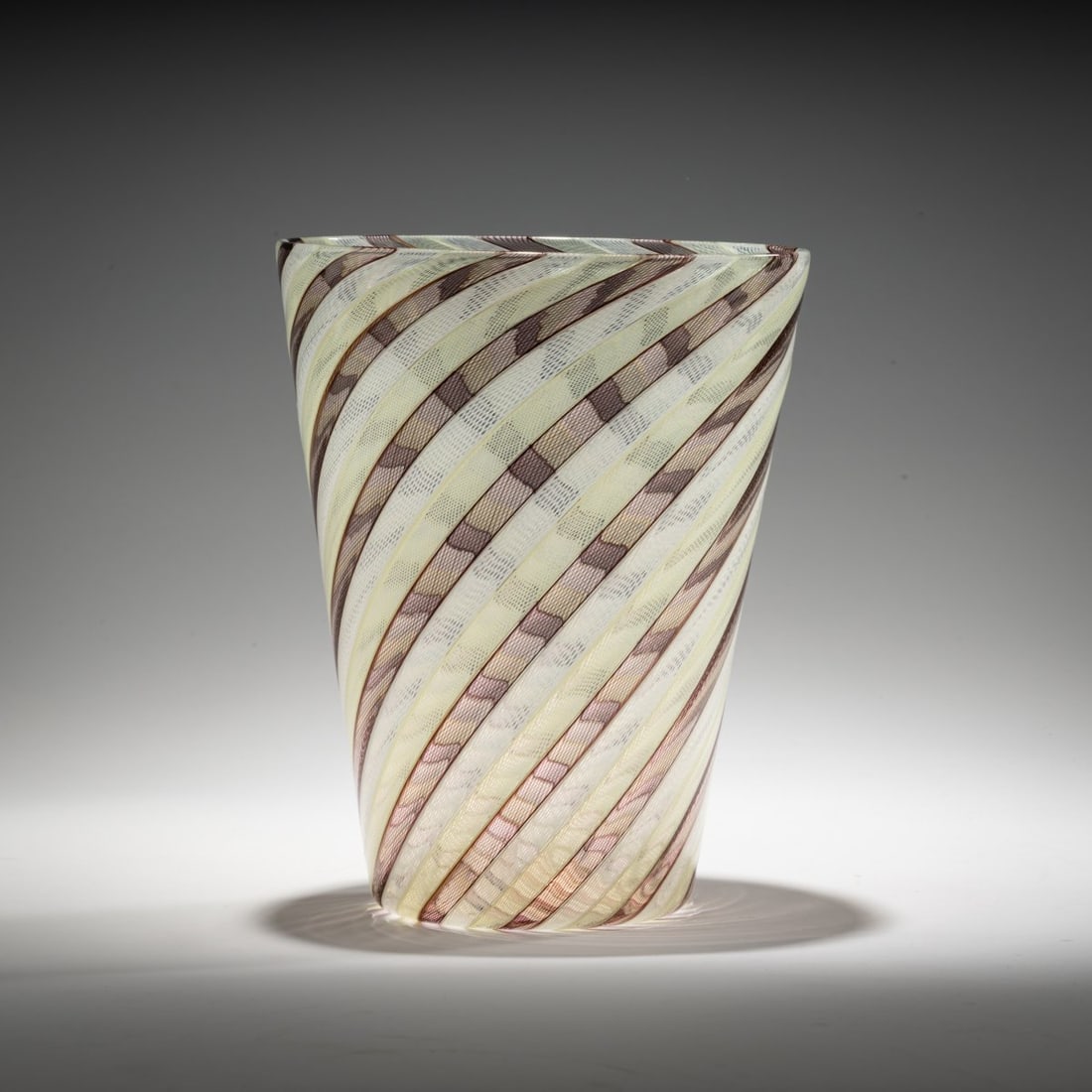Paolo Venini , 'Zanfirico' vase, c. 1950 (1 of 3)