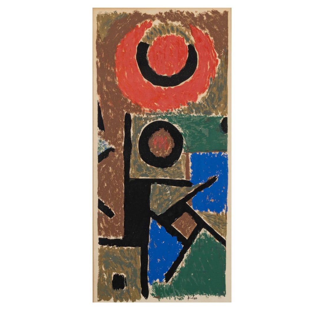 Paul Klee (1879 Münchenbuchsee - 1940 Muralto), Abstract Composition, c. 1938 (1 of 3)