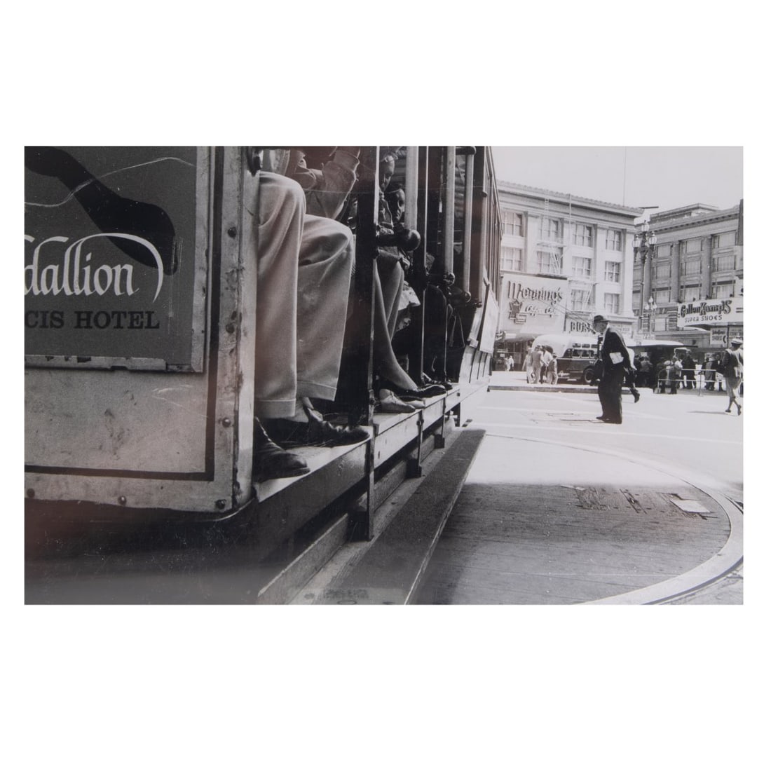 Horst H. Baumann (1934 Aachen - 2019 Düsseldorf), American street scene, c. 1960 (1 of 2)