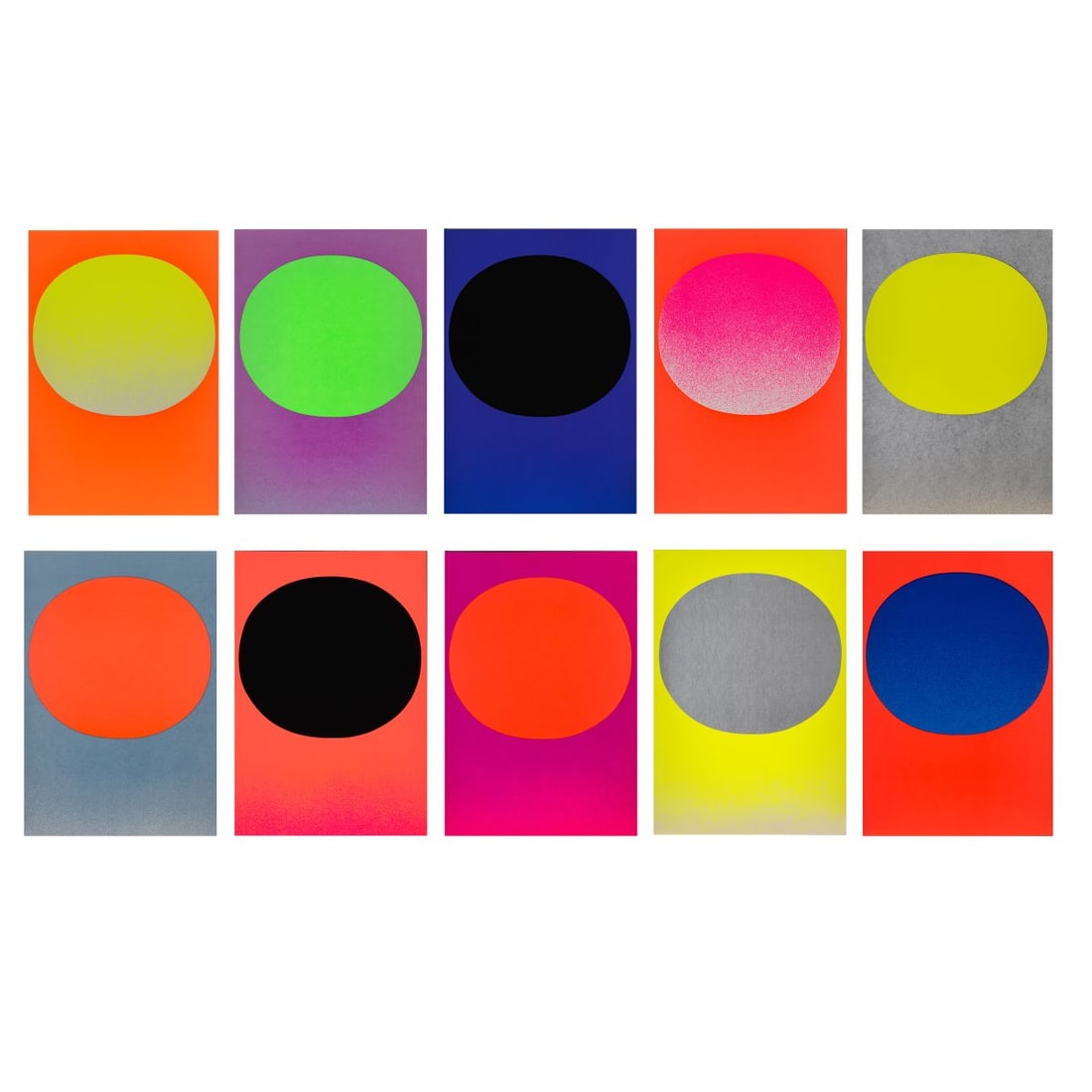 Rupprecht Geiger (1908 Munich - 2009 ibid), Portfolio 'Modulation', 1969 (1 of 20)