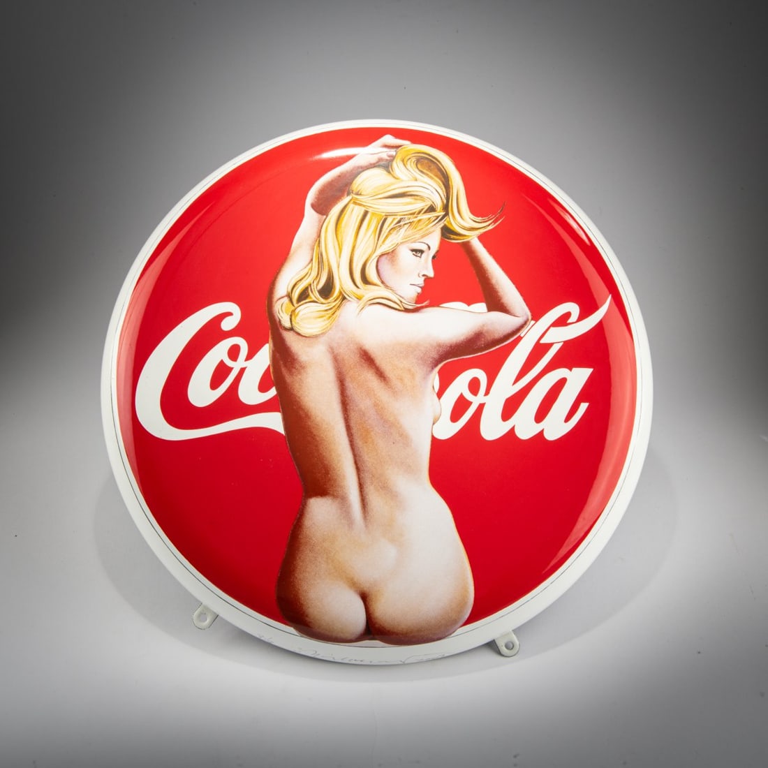 Mel Ramos (1935 Sacramento, CA - 2018 Oakland, CA), 'The Pause that refreshes', 2002 (1 of 2)