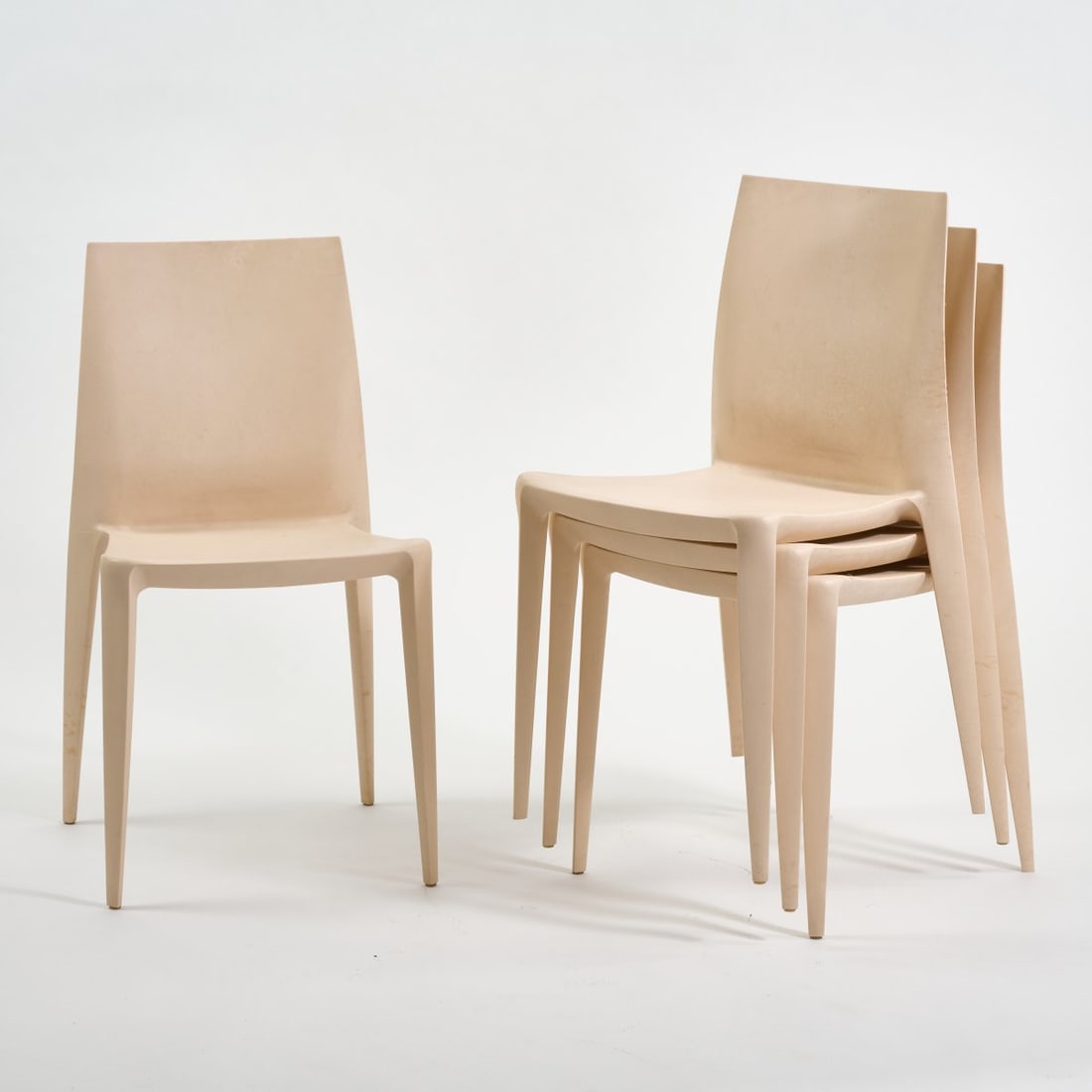 Mario Bellini, Four stackable chairs 'The Bellini Chair', 1998 (design) (1 of 6)