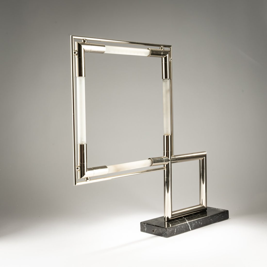 Jacques Adnet, 'Quadro' table light, 1929 (design) - 2