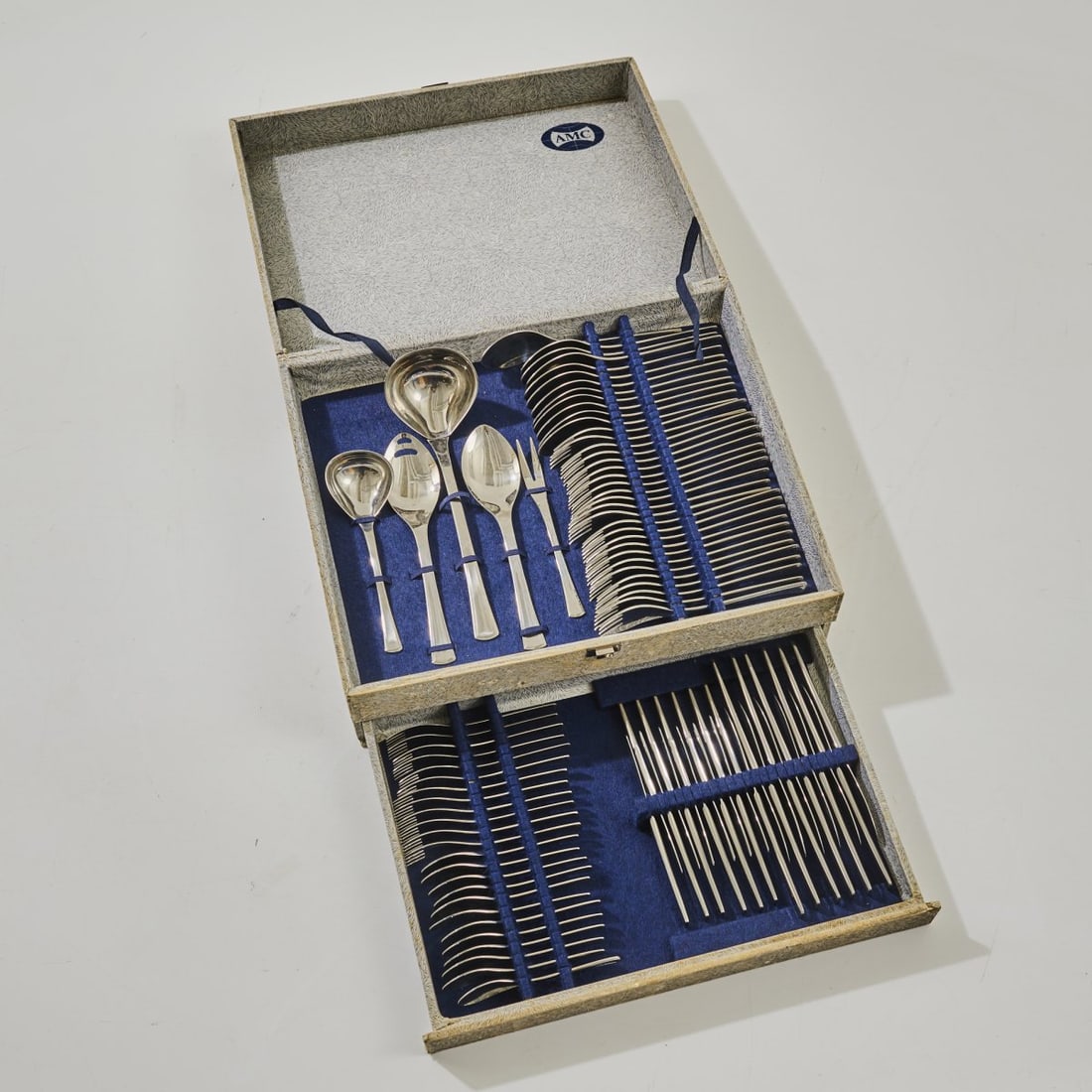 AMC, Bingen, 89-piece flatware 'Elypsis', 1970s (1 of 6)