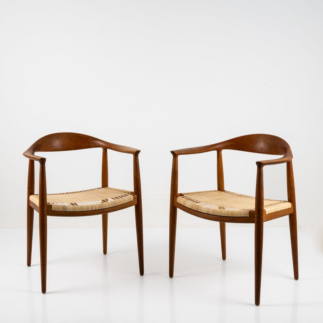 Hans J. Wegner, Two 'JH-501' chairs, 1950 (design) (1 of 8)