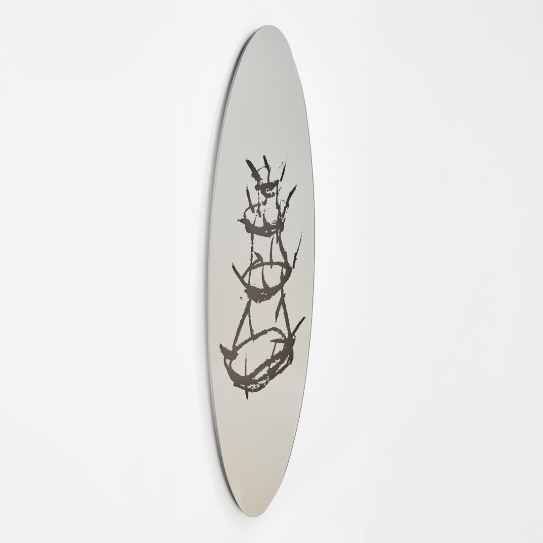 Dino Gavina, Mirror 'Scolabottigle', 1987 (design) (1 of 2)