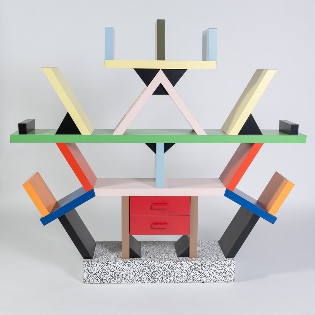 Ettore Sottsass , 'Carlton' shelf, 1981 (design) (1 of 3)