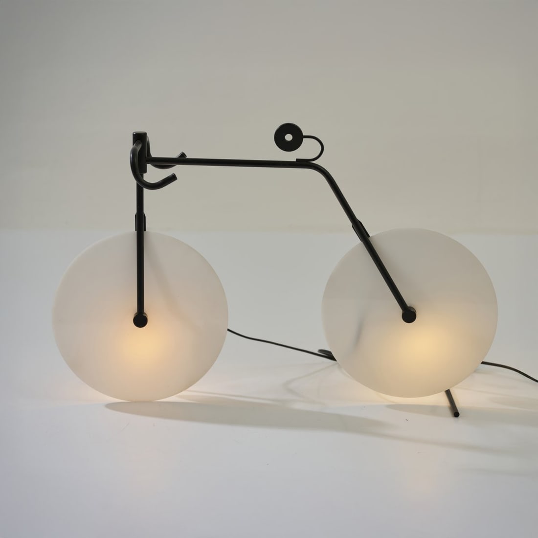 BAG Turgi, Gebenstorf, Table light 'Bicycle', c. 1980 (design) (1 of 3)