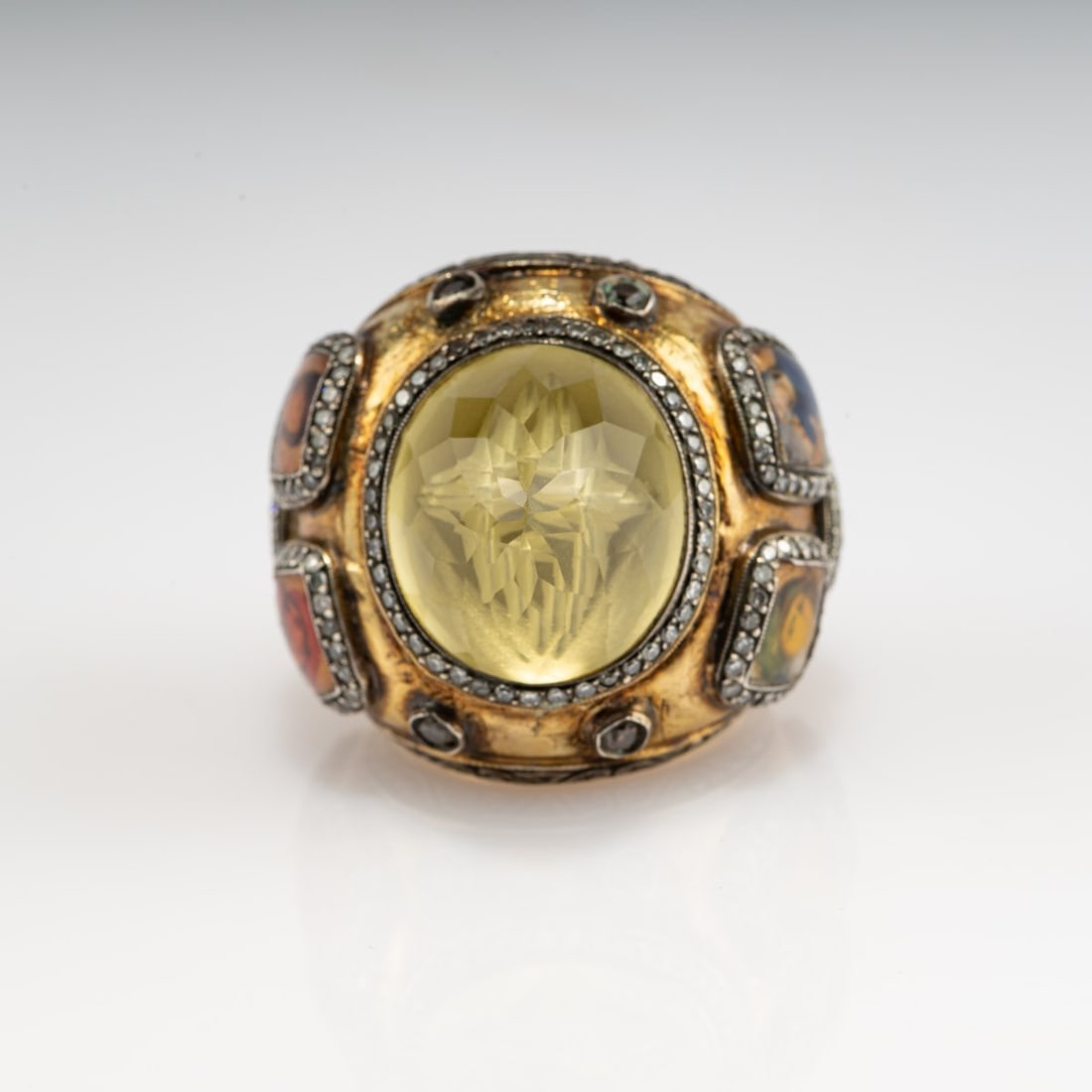 Sevan Biçakçi (1965), Ring with devotional images, 2005 (1 of 9)