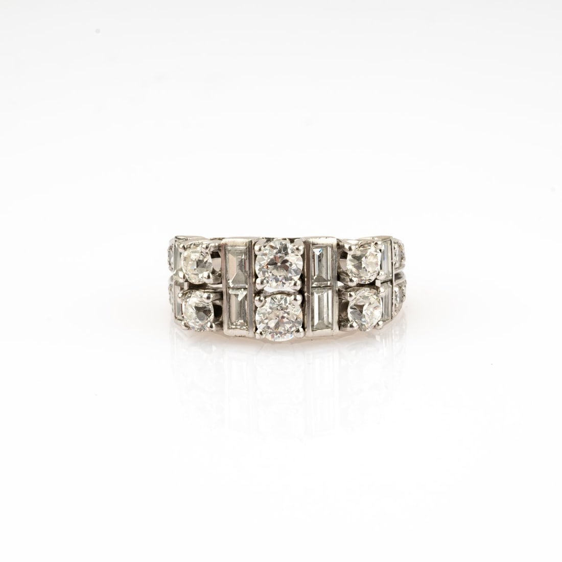 , Alliance ring with diamonds - 4