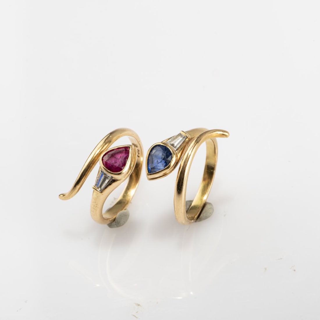 Jutta Damm, Munich, Two snake rings, 1986 (1 of 4)