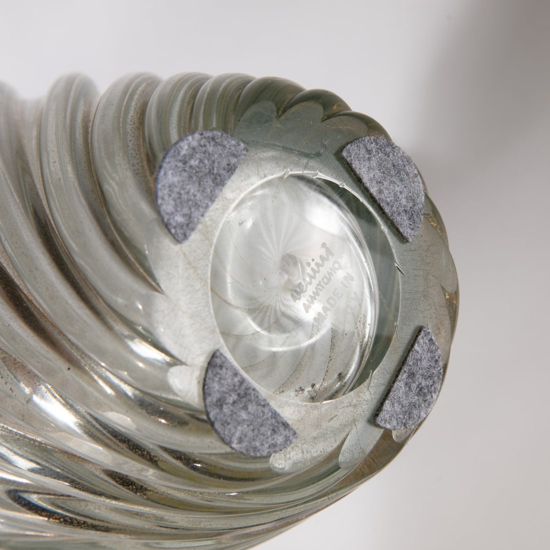Venini, 'A coste' vase, c.1935 - 4