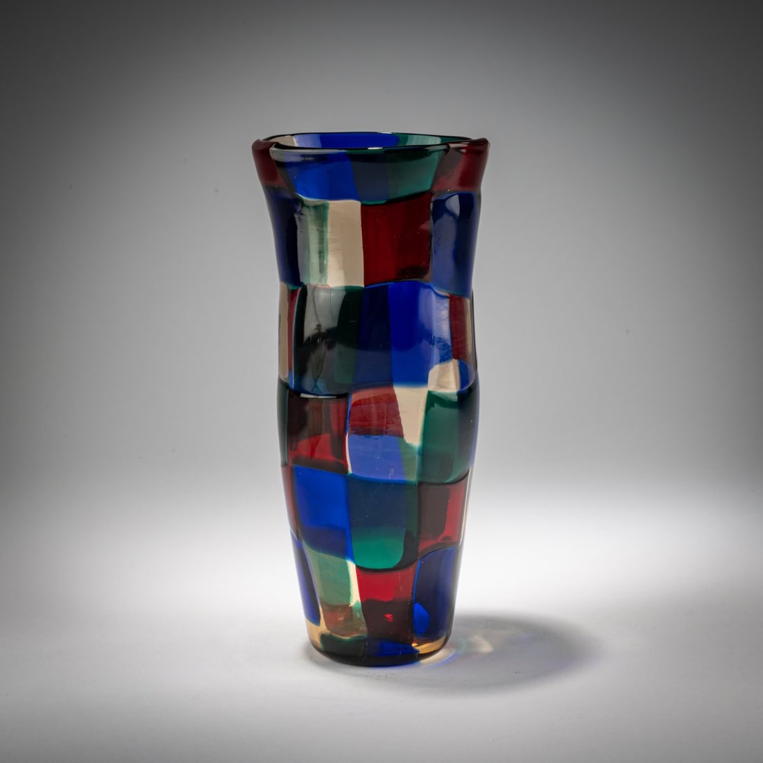 Fulvio Bianconi (1915 Padua - 1996 Milan), 'Pezzato' vase, c. 1951 (1 of 4)