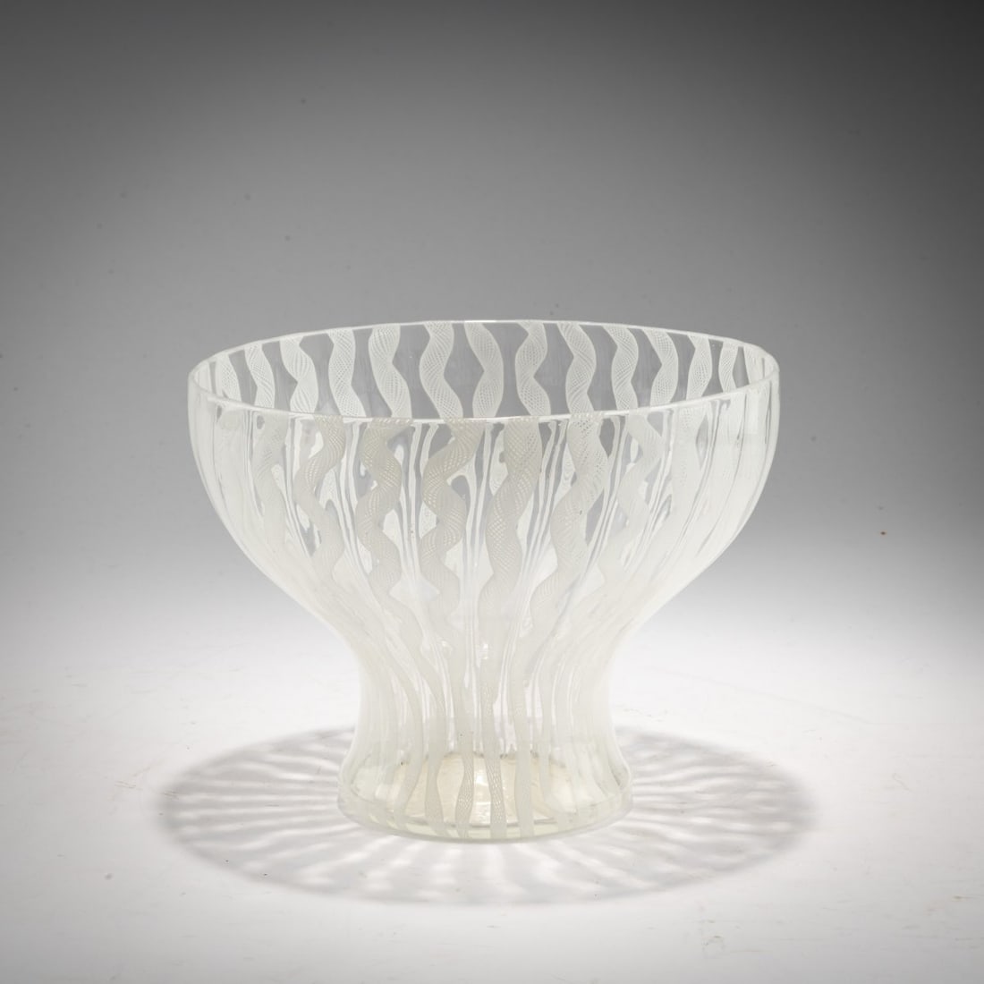 Paolo Venini, 'Zanfirico' bowl, c. 1951 (1 of 3)