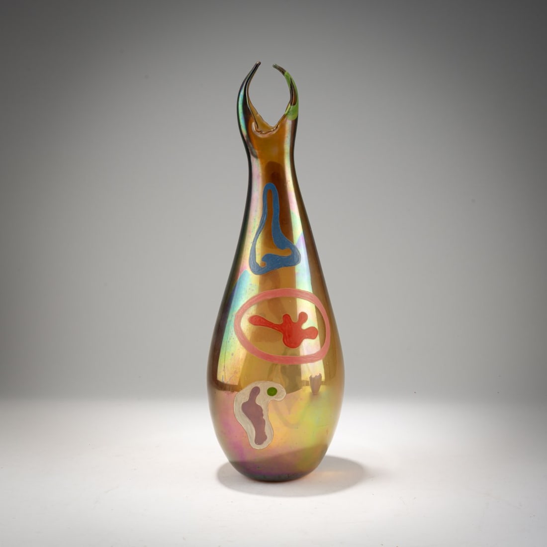 Benvenuto 'Nuto' Barovier (1923–1985), Vase with abstract design, c. 1954 (1 of 4)