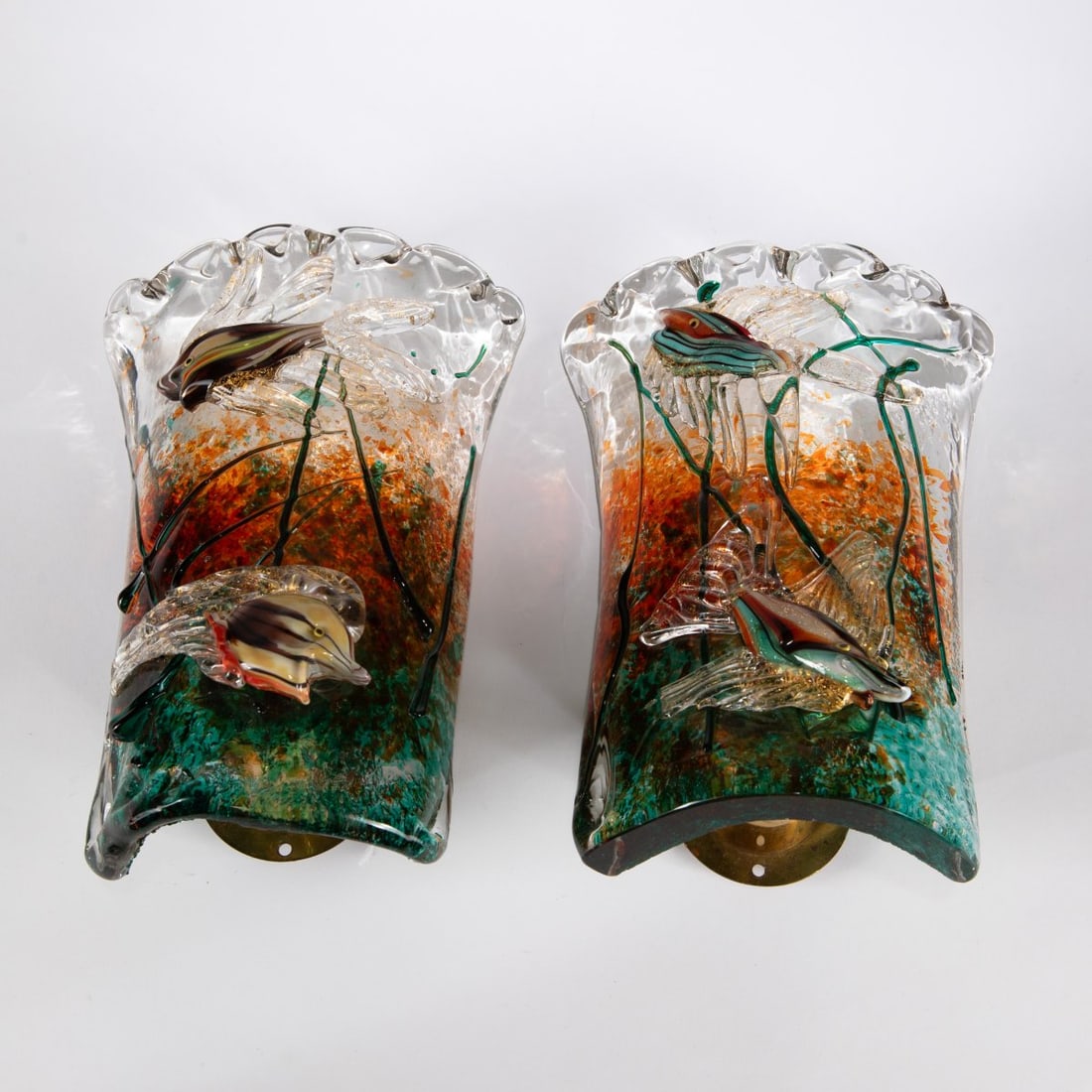 Cenedese, Two wall sconces, c. 1960 - 2